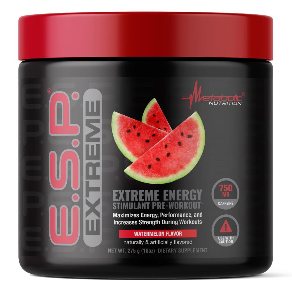 Metabolic Nutrition ESP Extreme 300 Grams Pre-workout Metabolic Nutrition Watermelon  (1059333668907)