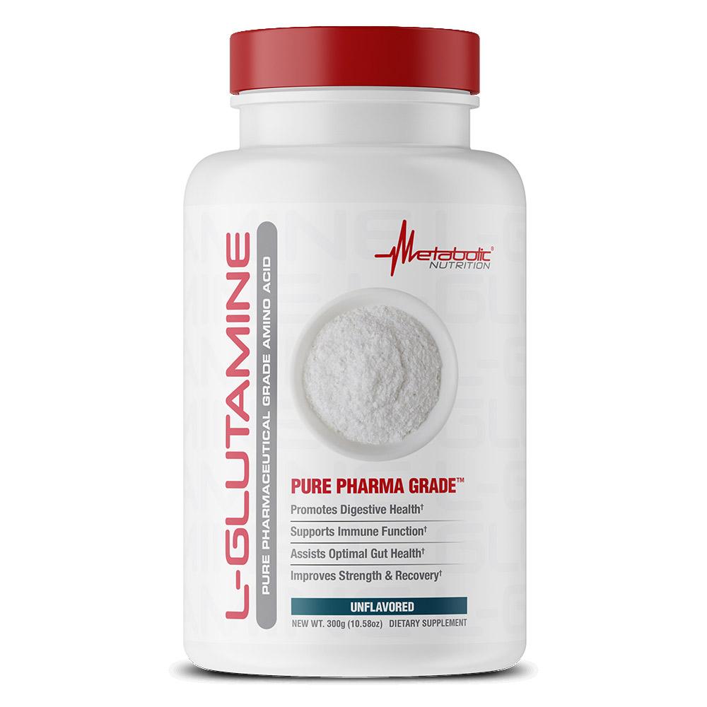 Metabolic Nutrition L-Glutamine 300g Amino Acids Metabolic Nutrition  (1830714540075)