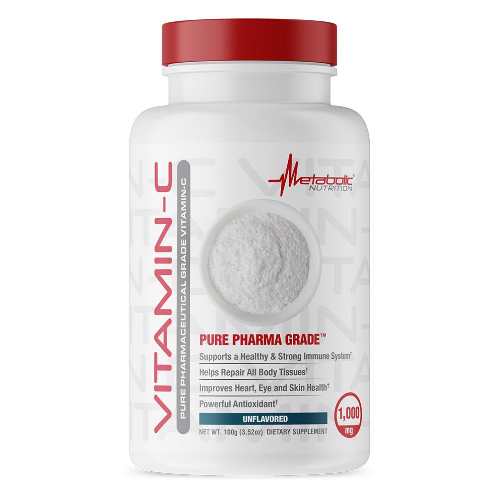 Metabolic Nutrition Vitamin C 100g Vitamins & Minerals Metabolic Nutrition  (4512151076929)