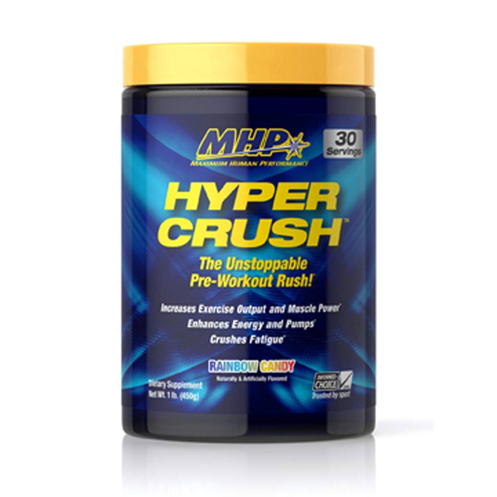 MHP Hyper Crush 30 Servings Sports Performance Recovery MHP Rainbow Candy  (1736003944491)