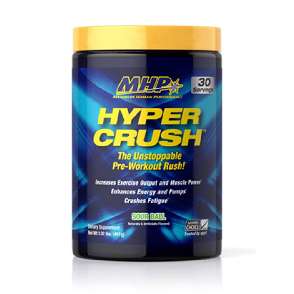 MHP Hyper Crush 30 Servings Sports Performance Recovery MHP Sour Ball  (1736003944491)