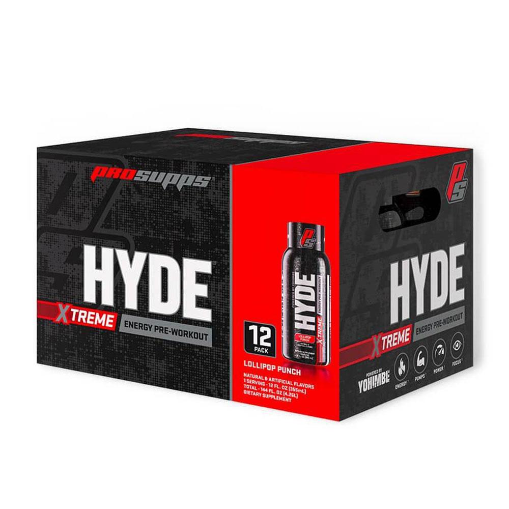 Pro Supps Hyde Extreme RTD 12/Case Drinks Pro Supps Lollipop Punch 