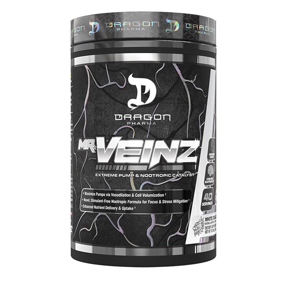 Dragon Pharma Mr Veinz 40/sv Nitric Oxide Dragon Pharma White Dragon  (4495478423617)