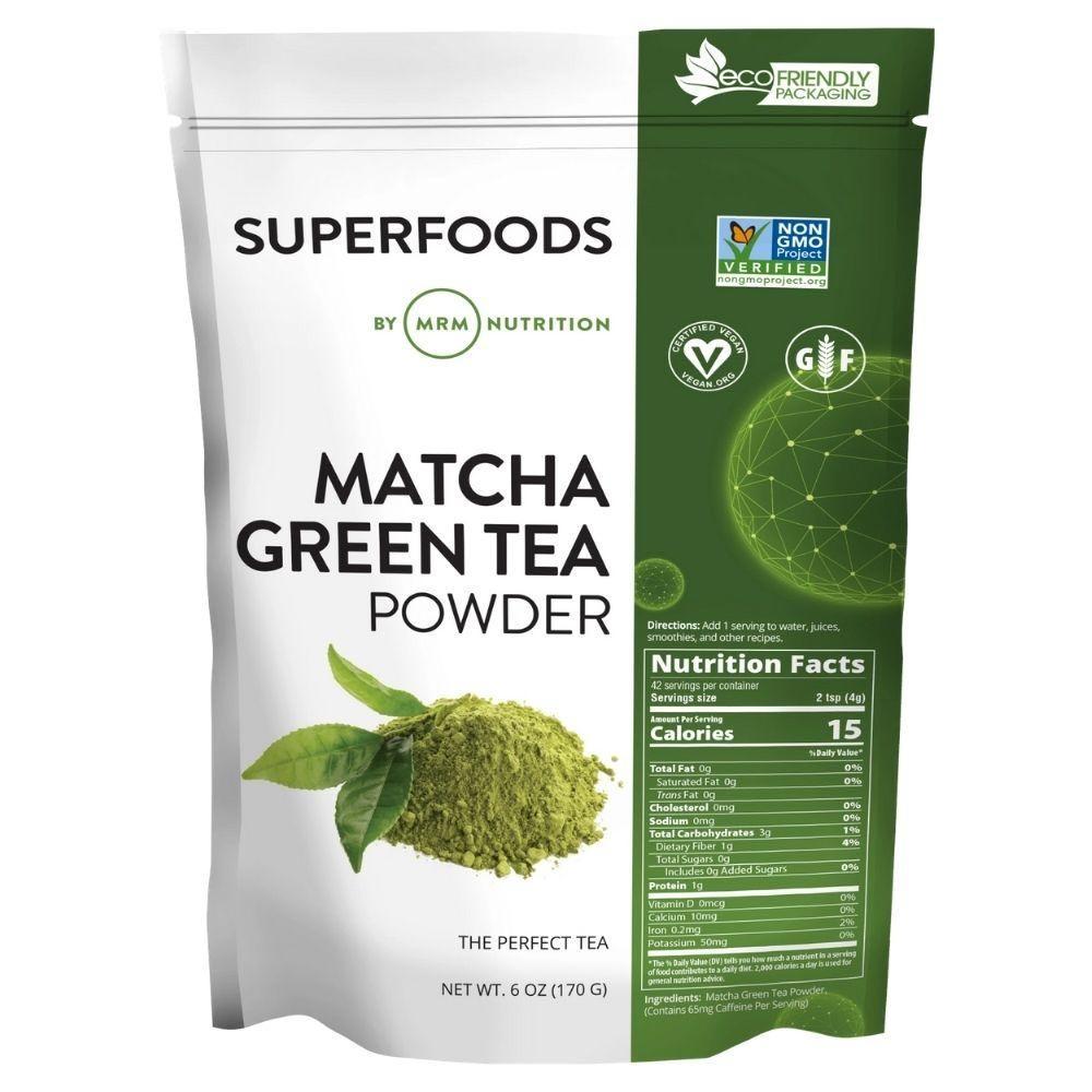 MRM RAW MATCHA GREEN TEA POWDER Specialty Health Products MRM 
