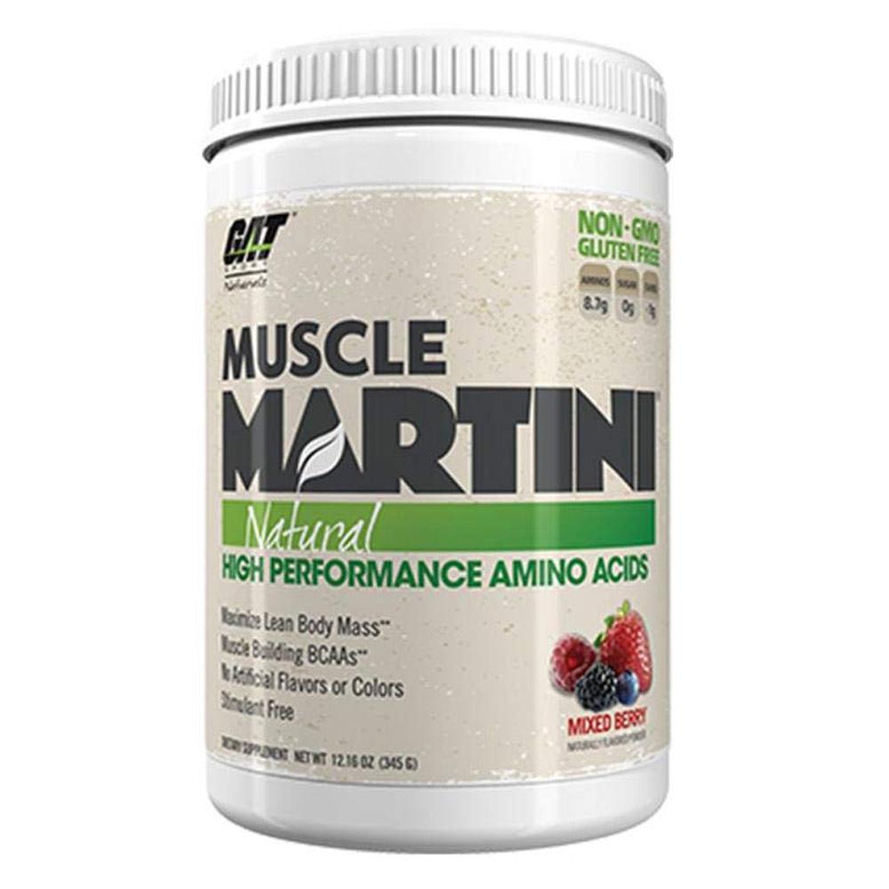 GAT Sport Muscle Martini 30 ServingsNatural High Performance Amino Acids Amino Acids GAT Mixed Berry  (1812371111979)
