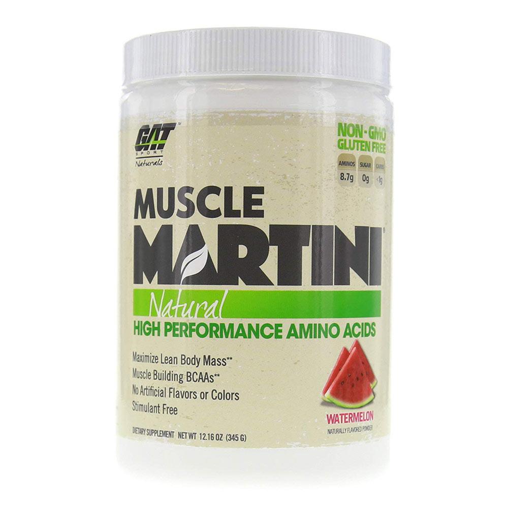 GAT Sport Muscle Martini 30 ServingsNatural High Performance Amino Acids Amino Acids GAT Watermelon  (1812371111979)