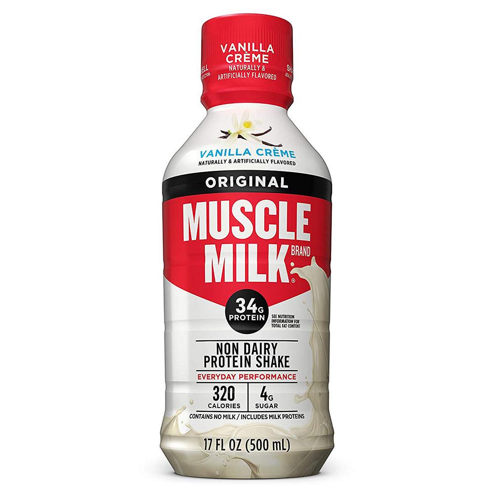 Muscle Milk RTD 17oz 12/Case Drinks CytoSport Vanilla Creme  (1556916666411)