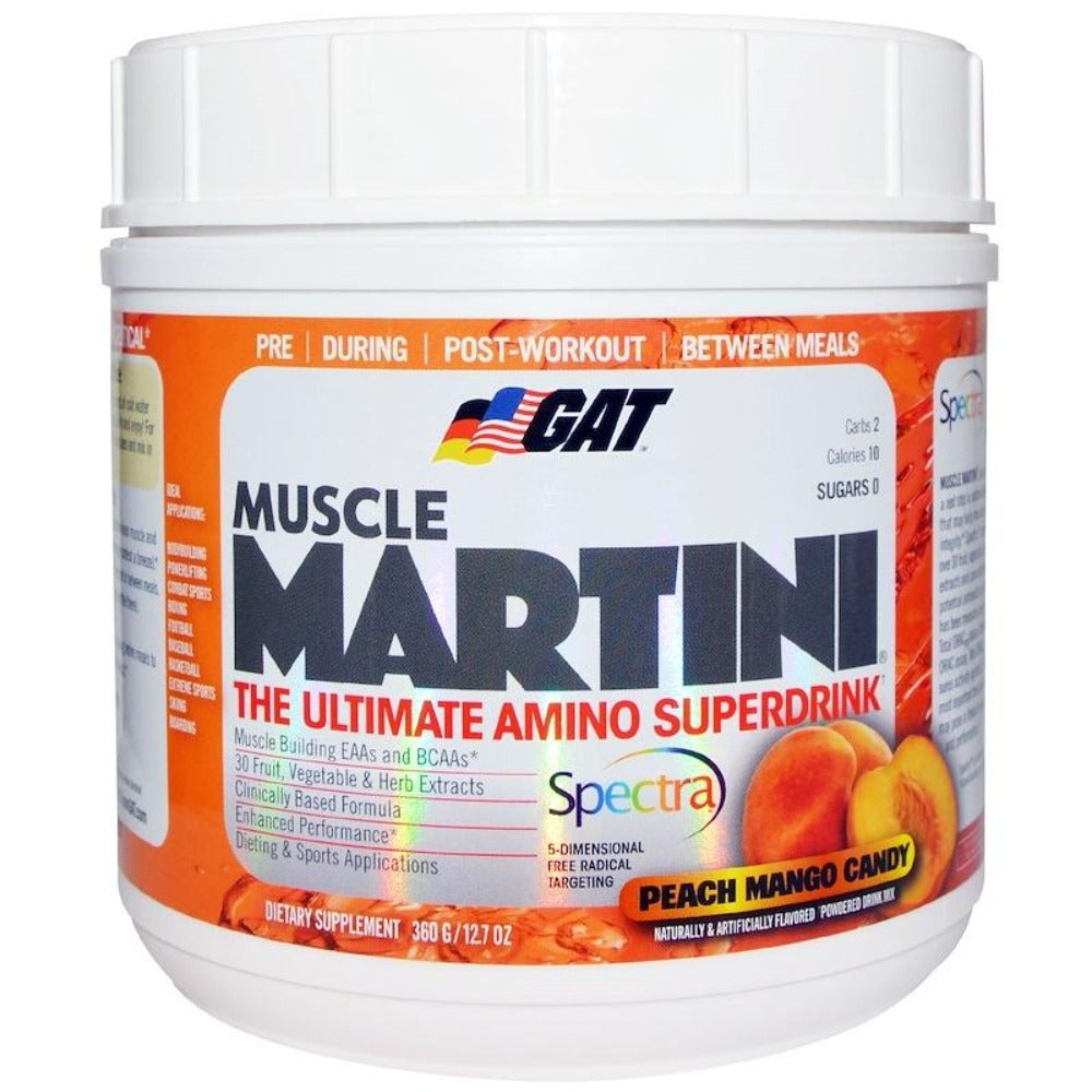 Muscle Martini Natural 30 Servings Amino Acids GAT  (1058875310123)