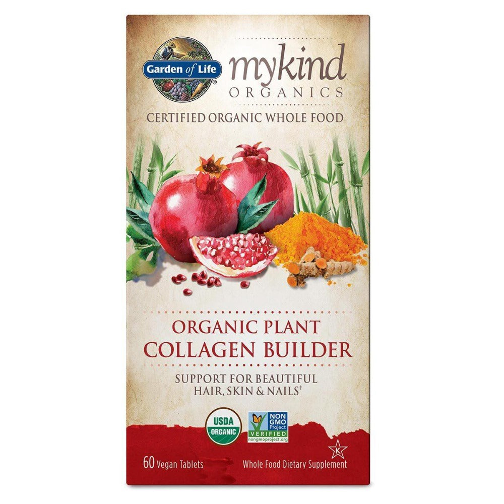 Garden of Life Kind Organics Organic Plant Collagen Builder 60 Vege Tabs Other Supplements Garden of Life  (1059257221163)