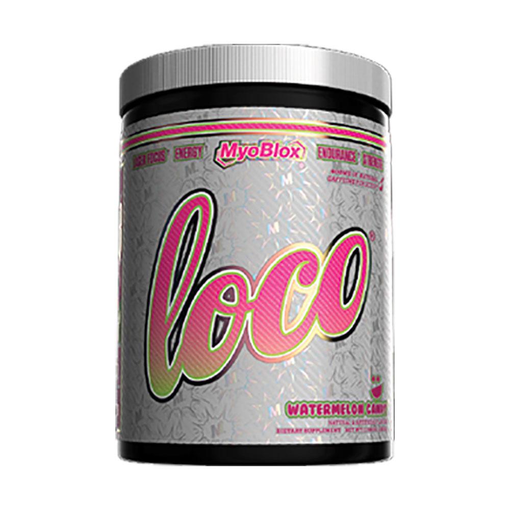 Myoblox Loco 36 Servings Pre-Workouts MyoBlox Watermelon Candy 