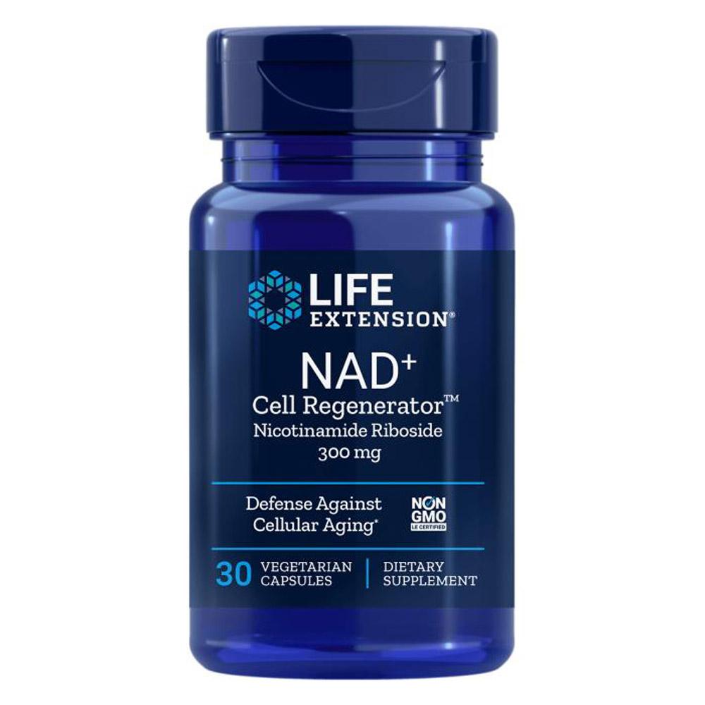 Life Extension NAD+ Cell Regenerator Nicotinamide Riboside 300mg 30VC Specialty Health Products Life Extension  (4340071530561)
