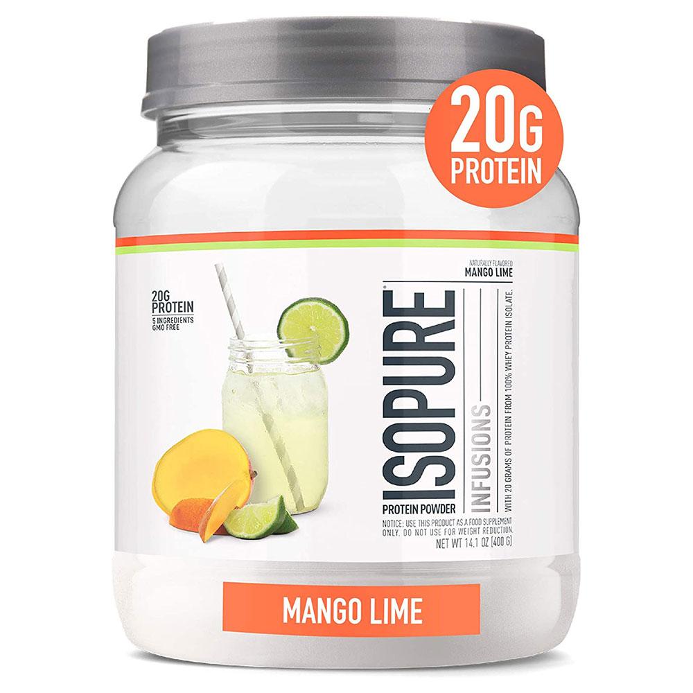 Isopure Infusions 16/sv Protein Powders Nature's Best Mango Lime  (4591589556289)
