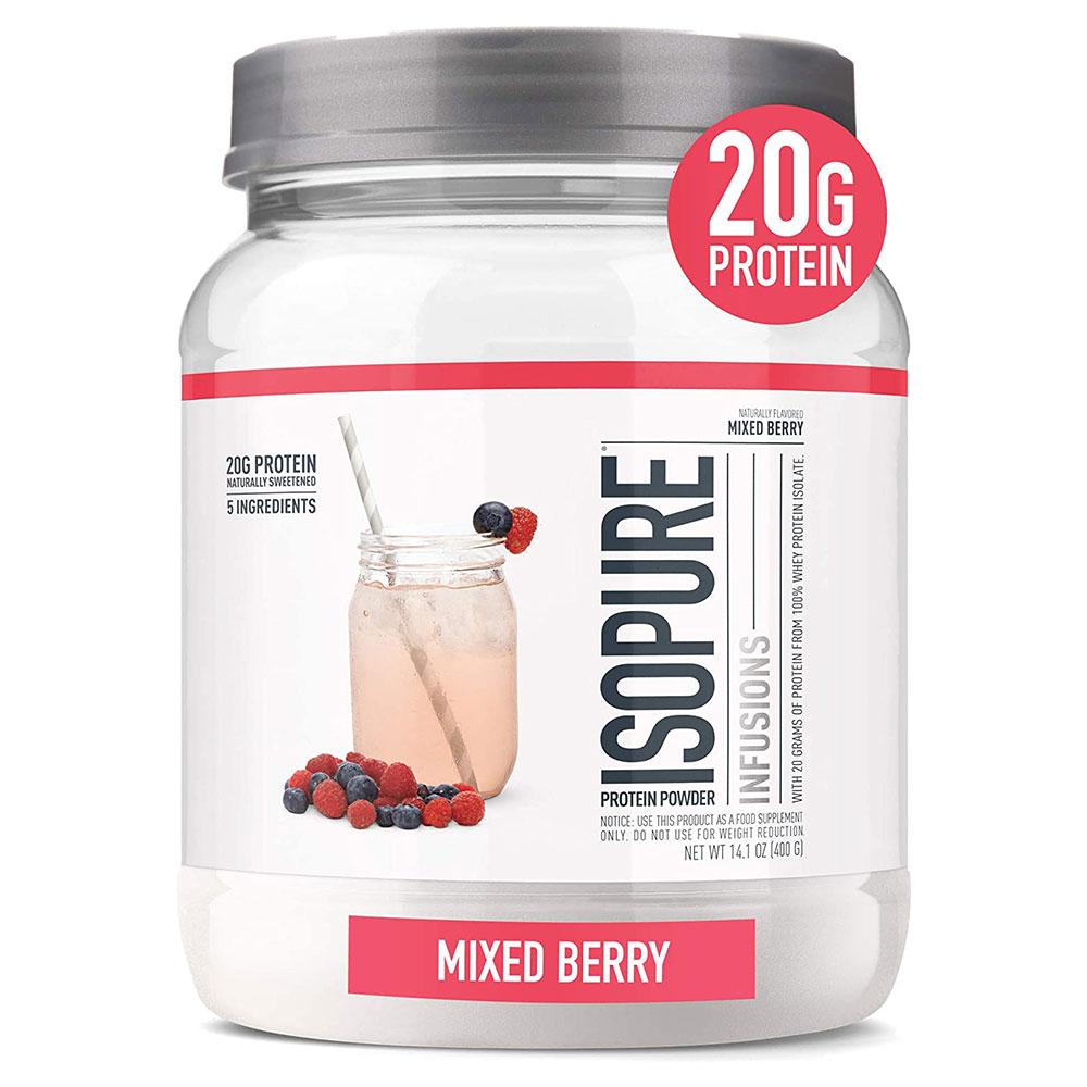Isopure Infusions 16/sv Protein Powders Nature's Best Mixed Berry  (4591589556289)