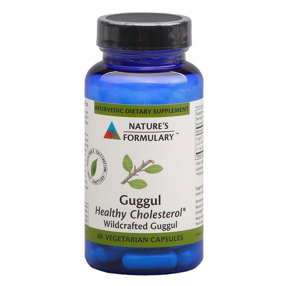 Nature's Formulary Guggul 60VC Vitamins & Minerals Nature's Formulary  (1723337637931)
