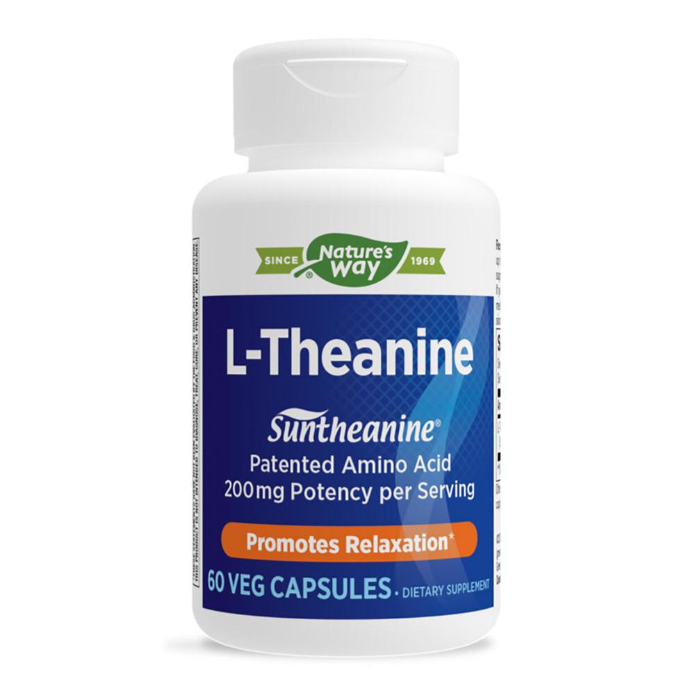 Nature's Way L-Theanine 200mg 60 Caps Amino Acids Nature's Way 