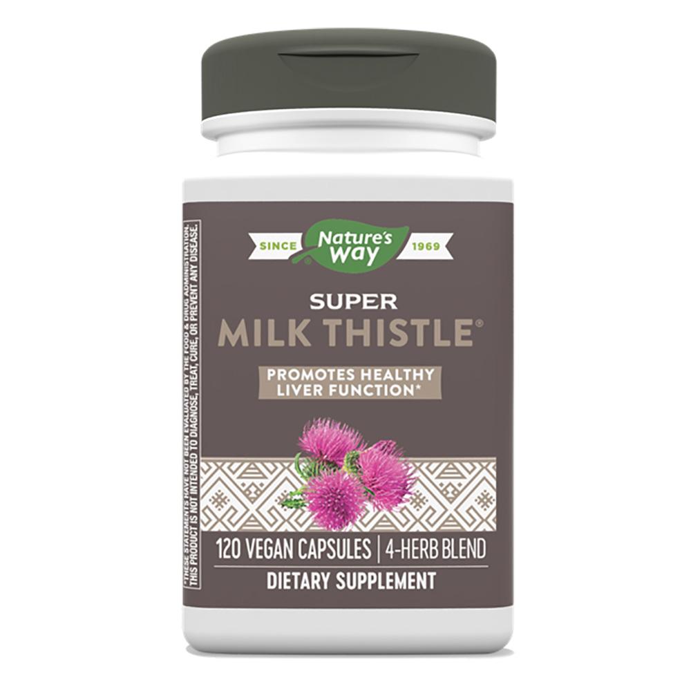 Nature's Way Super Milk Thistle 120 Softgels (Prev. Enzymatic Therapy) Herbs Nature's Way 