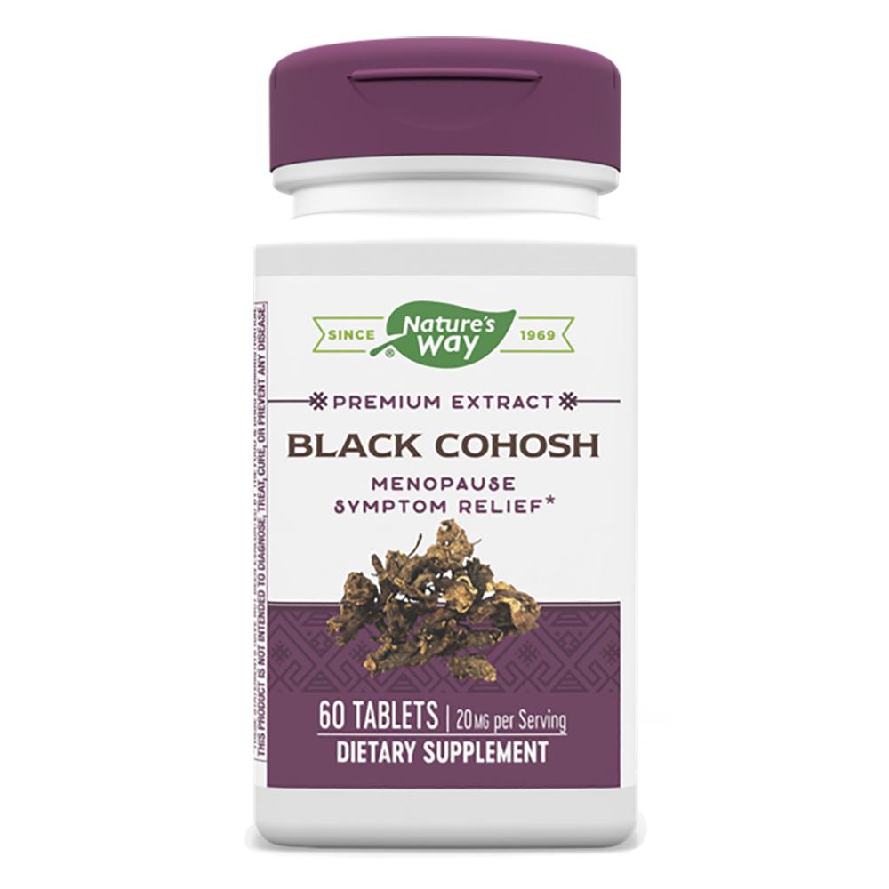 Nature's Way Black Cohosh 60 Tabs (Previously Enzymatic Therapy) Herbs Nature's Way 