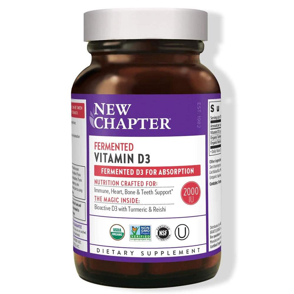 New Chapter Fermented Vitamin D3 30t Vitamins & Minerals New Chapter 