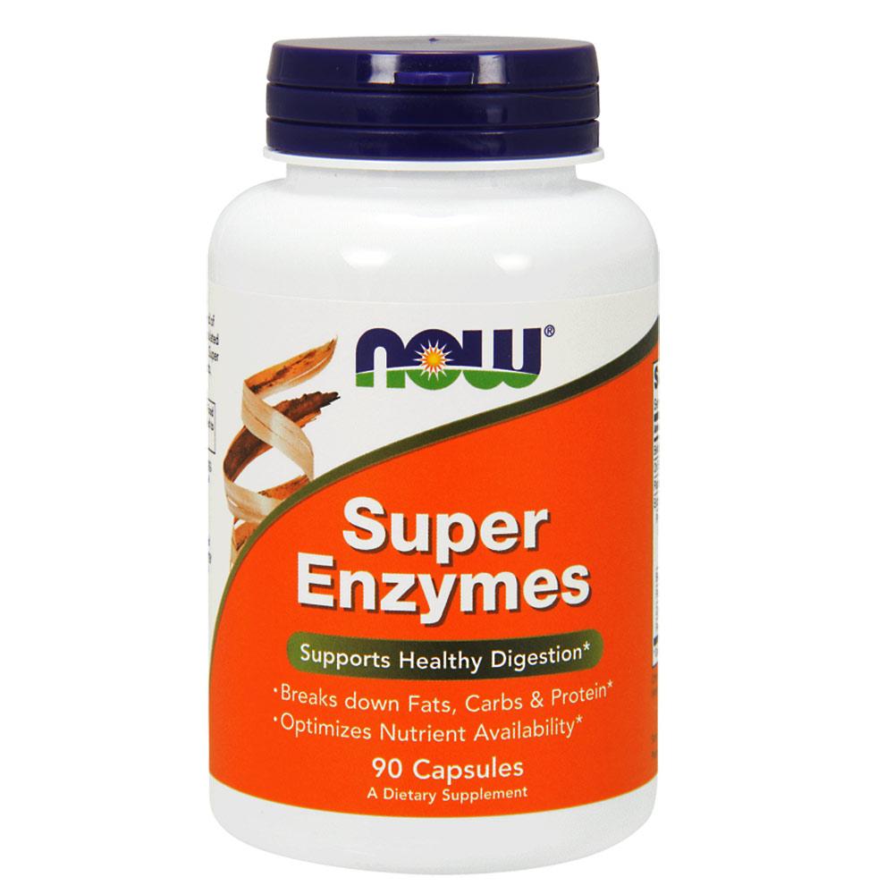 Now Foods Super Enzymes 90 Caps Digestive Health / Probiotics Now Foods  (1058779430955)