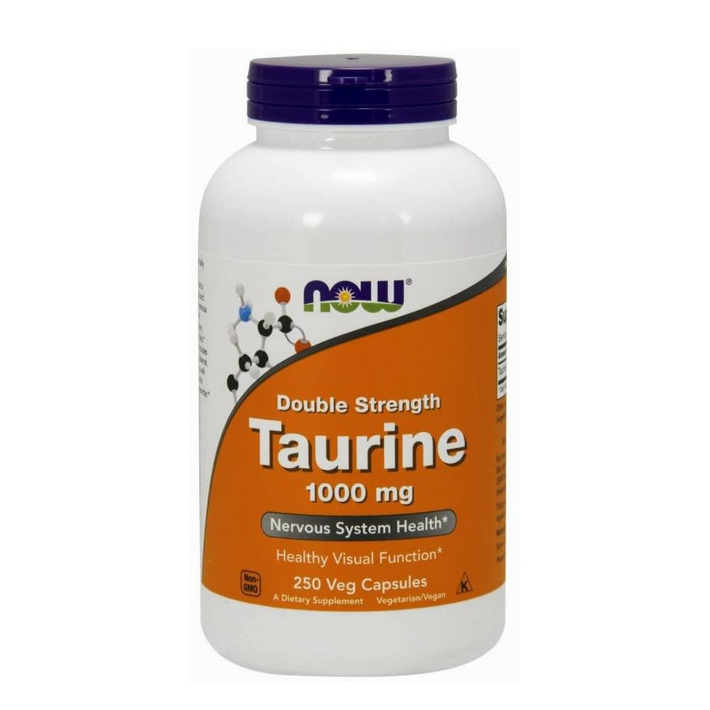Now Foods Taurine 1000 Mg 250 Capsules Amino Acids Now Foods  (1059129032747)