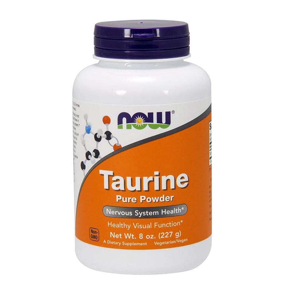Now Foods Taurine Powder 8 Oz Amino Acids Now Foods  (1059164389419)