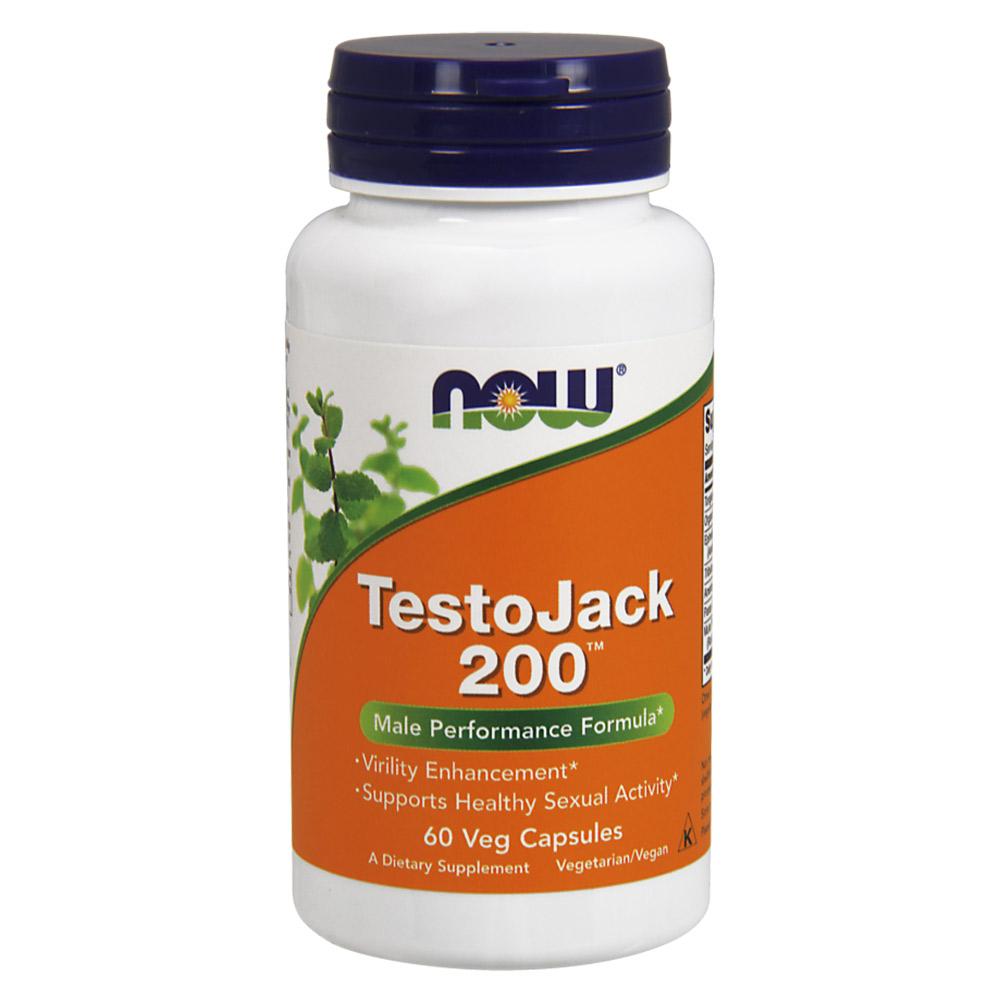 Now Foods TestoJack 200 60 Vege Caps Sexual Support Now Foods  (1059051601963)