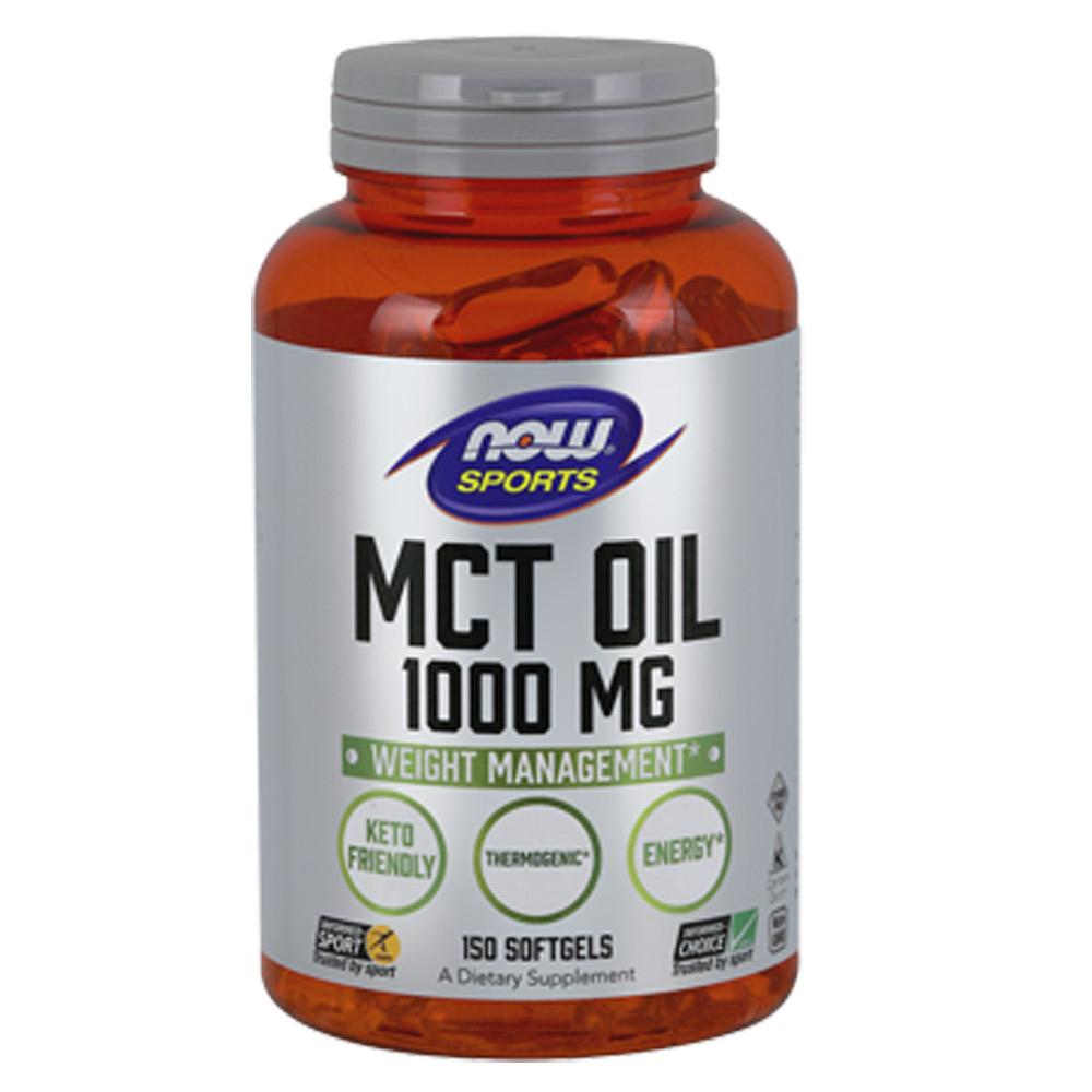 Now Foods MCT Oil 1000mg 150 Softgels Diet/Energy Now Foods  (1058860564523)