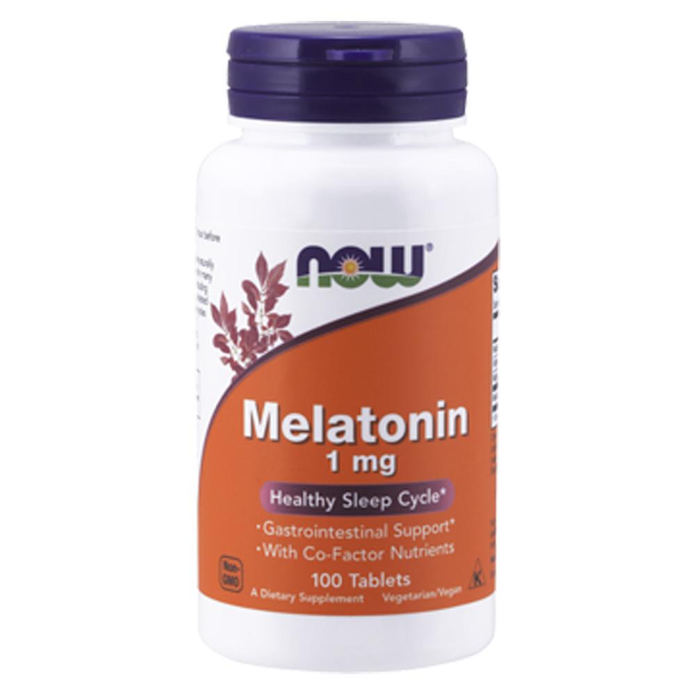 Now Foods Melatonin 1 Mg TR Complex 100 Tablets Sleep Aid Now Foods  (1059125002283)