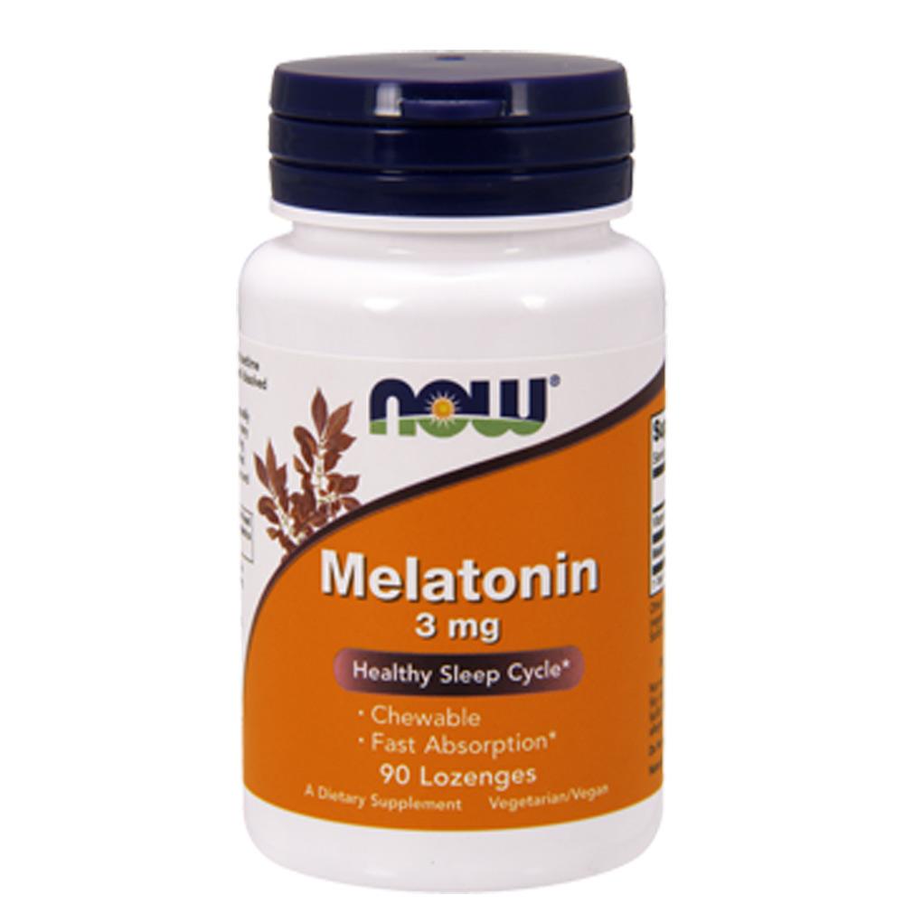 Now Foods Melatonin 3 Mg 180 Lozenges Now Foods  (1059129131051)