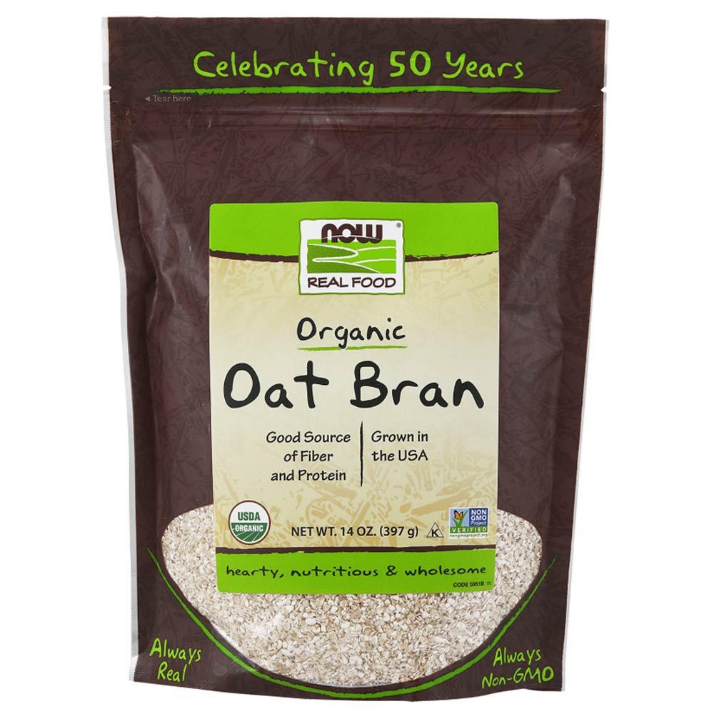 Now Foods Oat Bran 14oz Foods & Snacks Now Foods  (1057914355755)