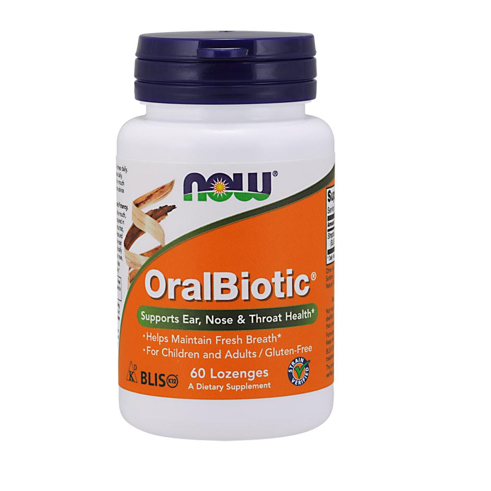 Now Foods Oralbiotic Lozenges 60 Lozenges Now Foods  (1059140468779)