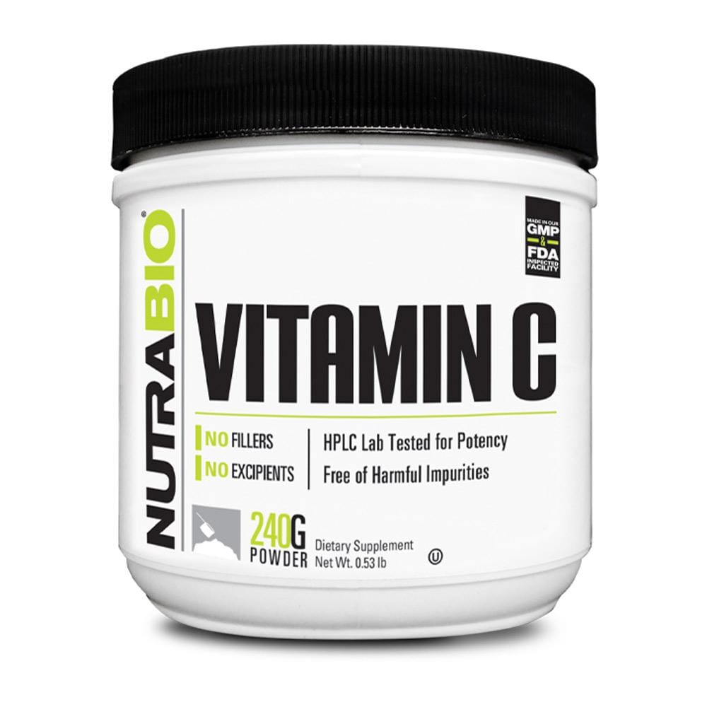 CLEARANCE: NutraBio Vitamin C 240 Grams | EXP 03/2022 My Supplement Store 