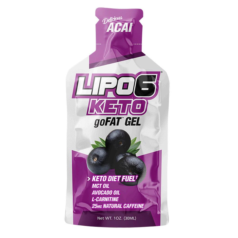 Nutrex Lipo6 KETO goFAT Gel 12/Box (4387622420545)