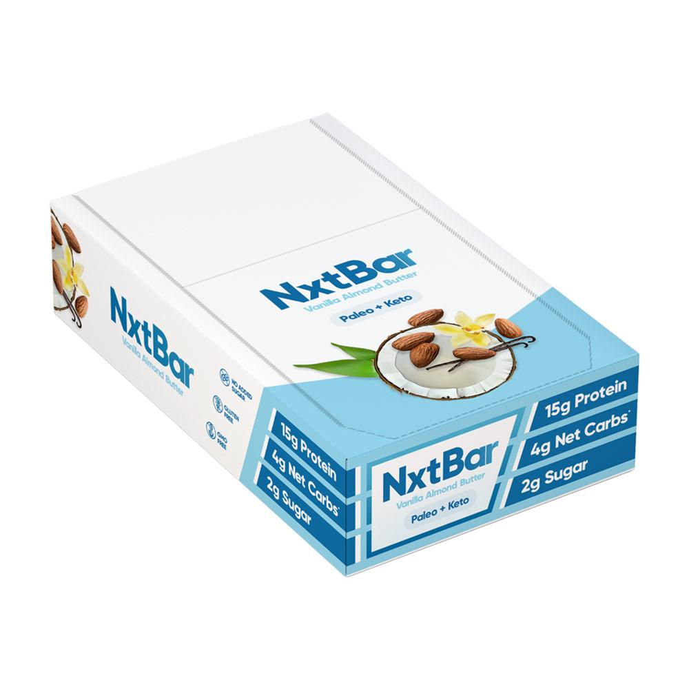 NXT Bar 12/Box Bars NXT Bar Vanilla Almond Butter  (4446884593729)