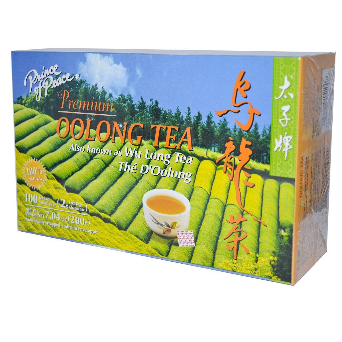 Prince of Peace Oolong Tea 100 Bags Prince of Peace  (1058753151019)