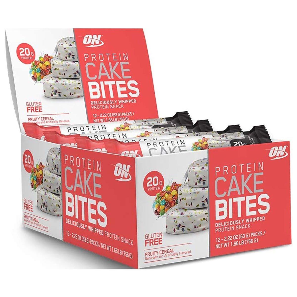 Optimum Nutrition Protein Cake Bites 12/Box Foods & Snacks Optimum Nutrition Fruity Cereal  (1059269804075)