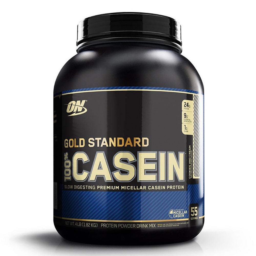 Optimum Nutrition 100% Casein 4 Lbs Protein Optimum Nutrition Cookies & Cream  (1058078031915)