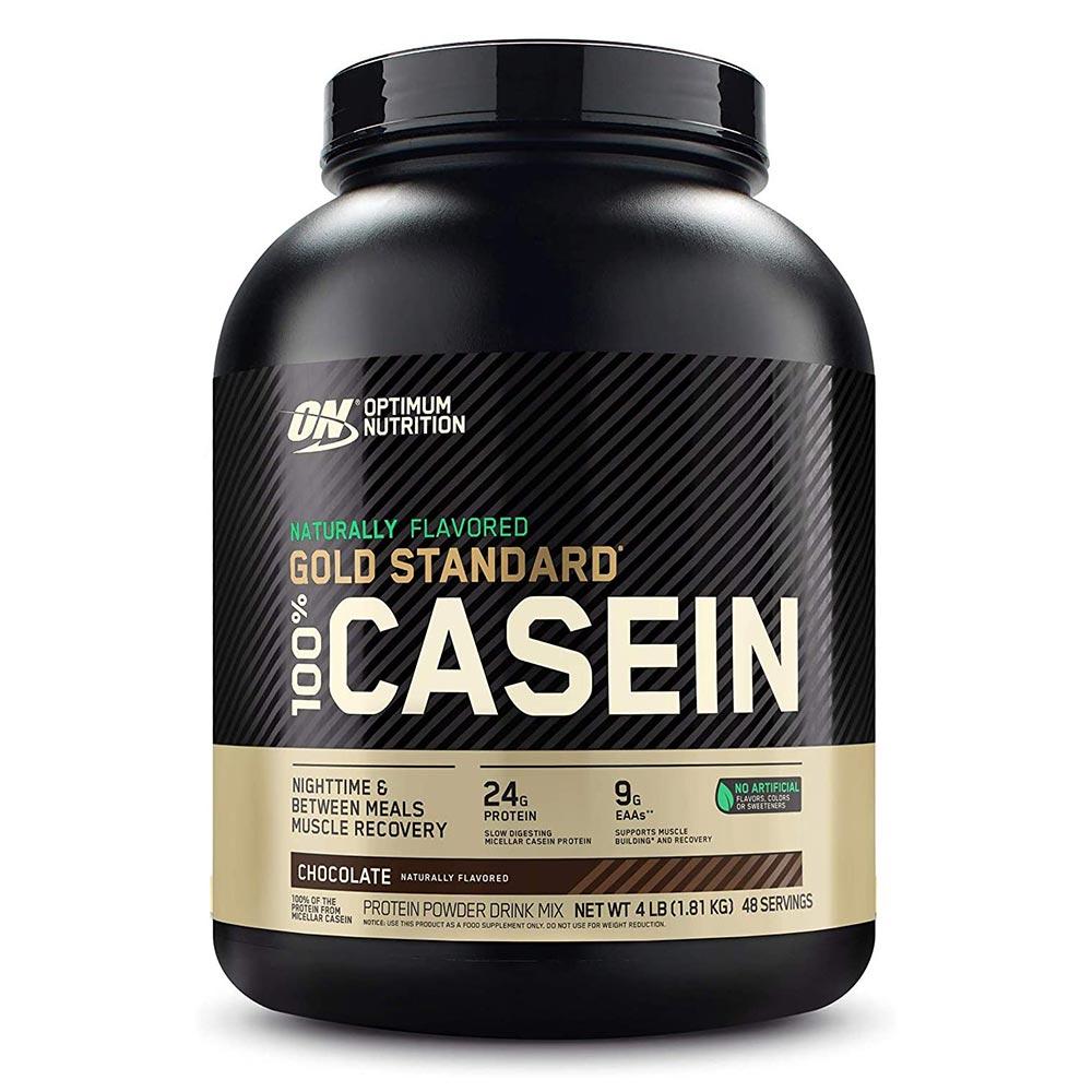 Optimum Nutrition Naturally Flavored Gold 100% Casein Protein Powders Optimum Nutrition Chocolate  (4626620579905)