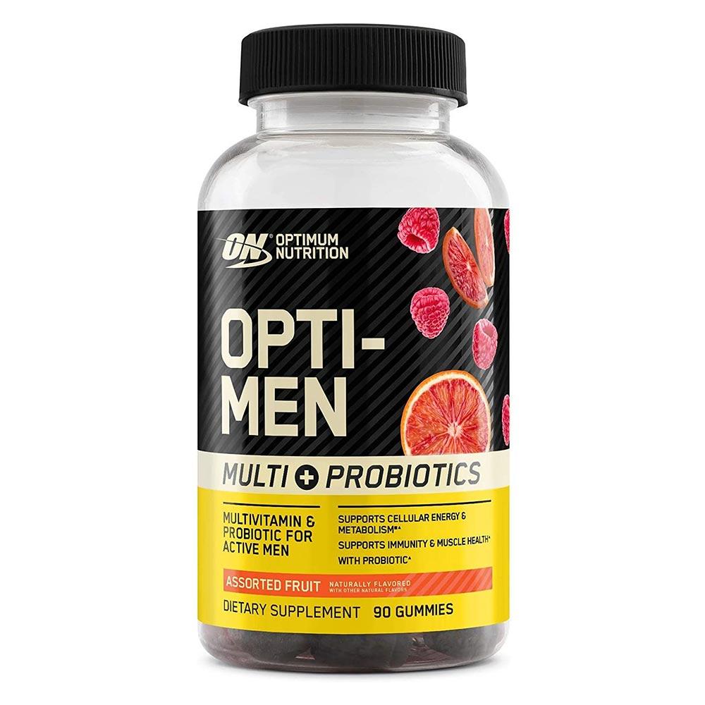 Optimum Nutrition Opti-Men Multi + Probiotics 90 gummies Multi Vitamins Optimum Nutrition  (4622991720513)