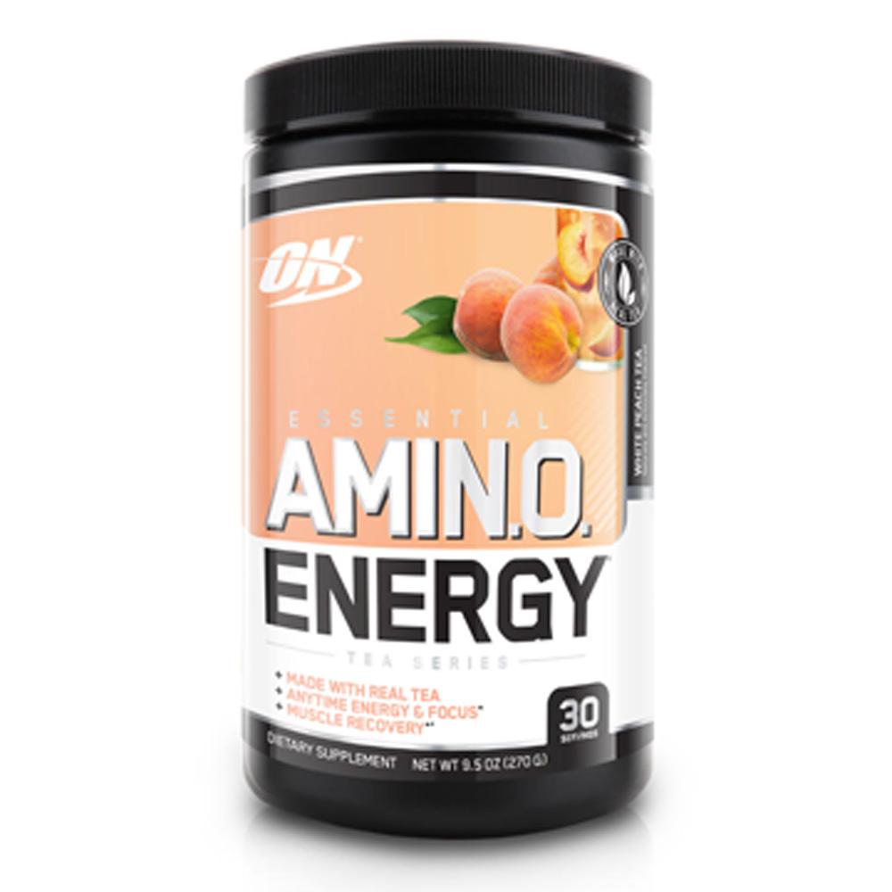 Optimum Nutrition Amino Energy 30 Servings Amino Acids Optimum Nutrition White Peach Tea  (1058577481771)