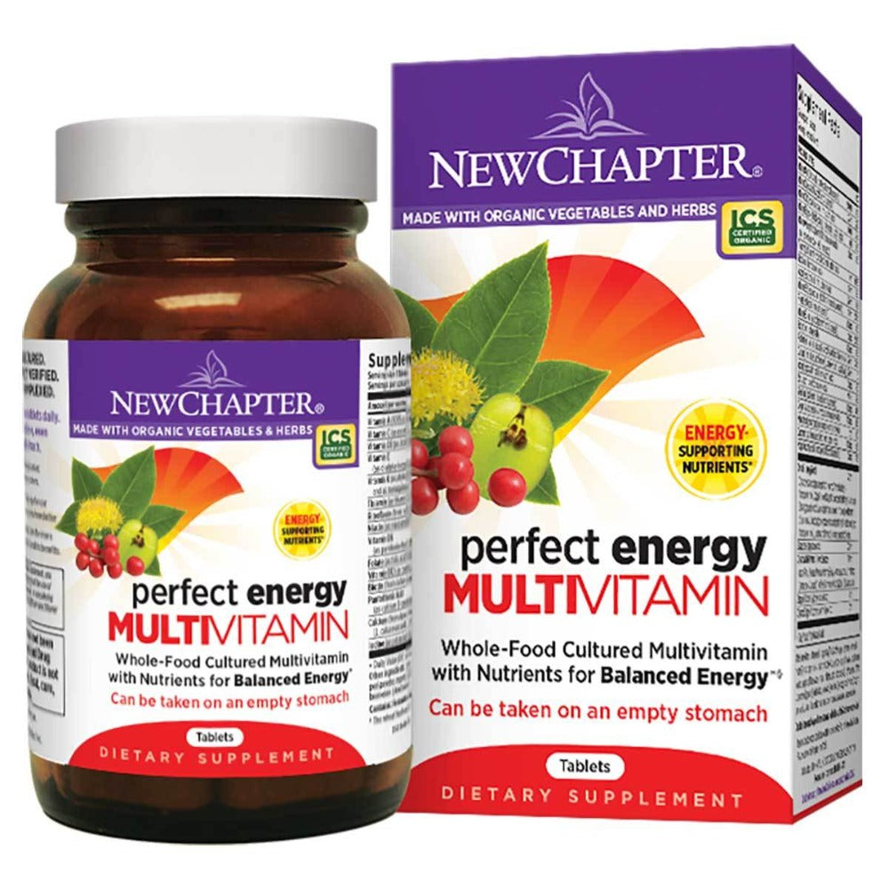 New Chapter Perfect Energy 72 Tabs Vitamins New Chapter  (1058608971819)