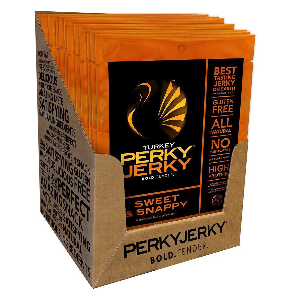 Perky Jerky Perky Jerky 12 Pack Foods & Snacks Perky Jerky  (1058492350507)