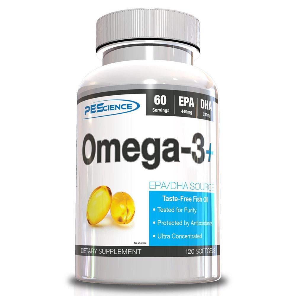 PEScience Omega-3+ 120 Softgels Essential Fatty Acids & - Oils PEScience  (1771724439595)