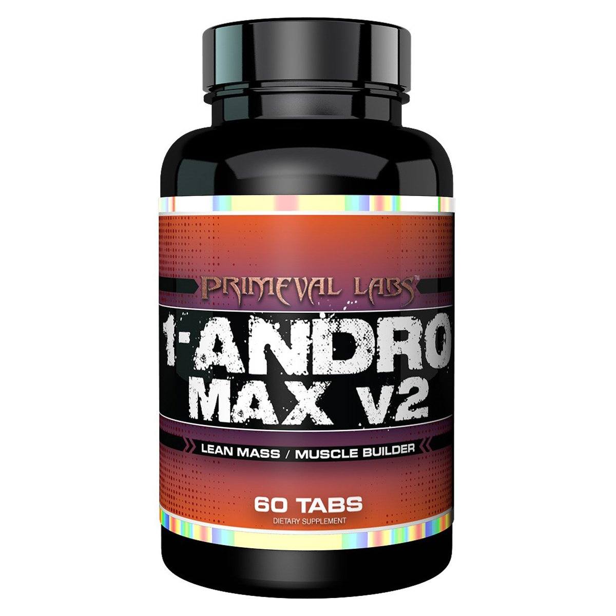 Primeval Labs 1-Andro Max V2 60 Tabs Prohormones, Andro & Support Primeval Labs  (1059215769643)