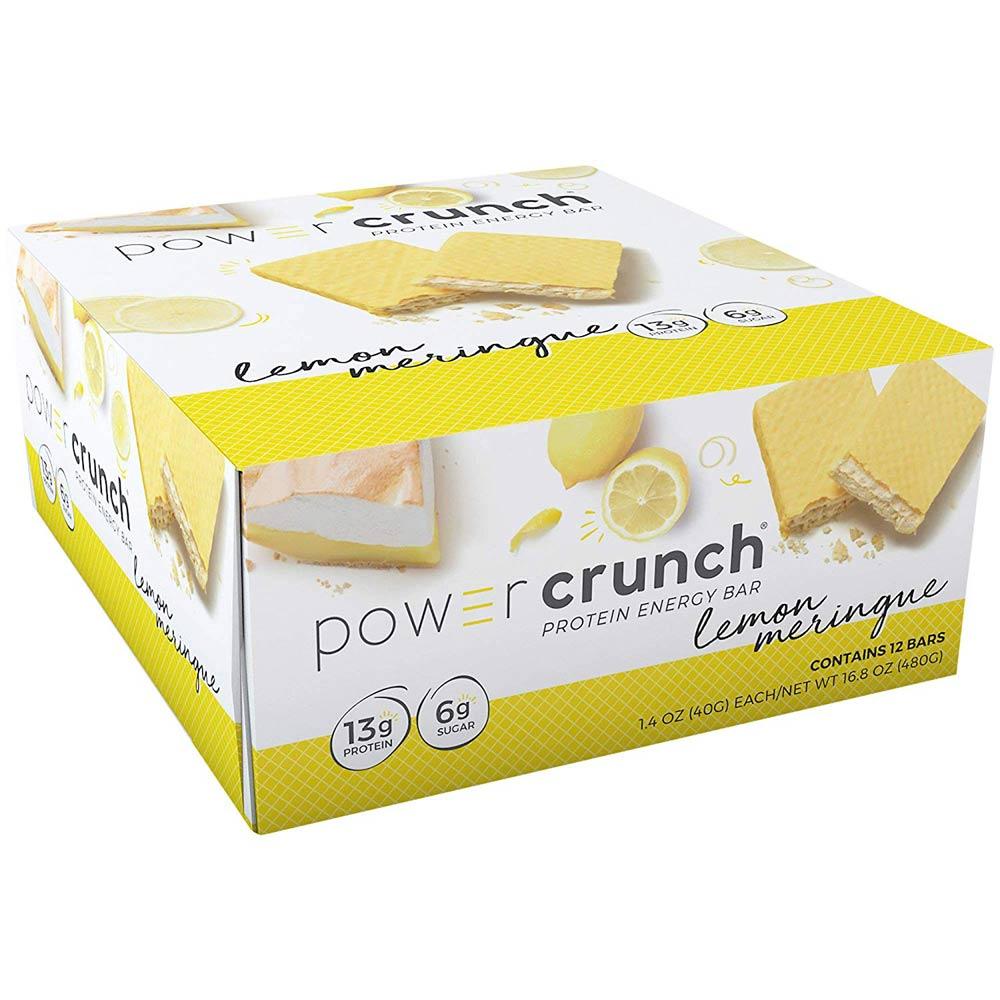 Bionutritional Research Group Power Crunch Wafers 12/Box Protein Bionutritional Research Group Lemon Meringue  (1058066137131)