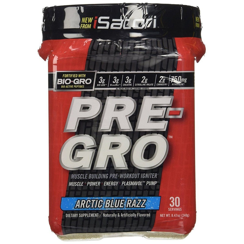 Pre-Gro 30 Servings | Isatori | Pre-Workout Pre-workout Isatori  (1059095674923)