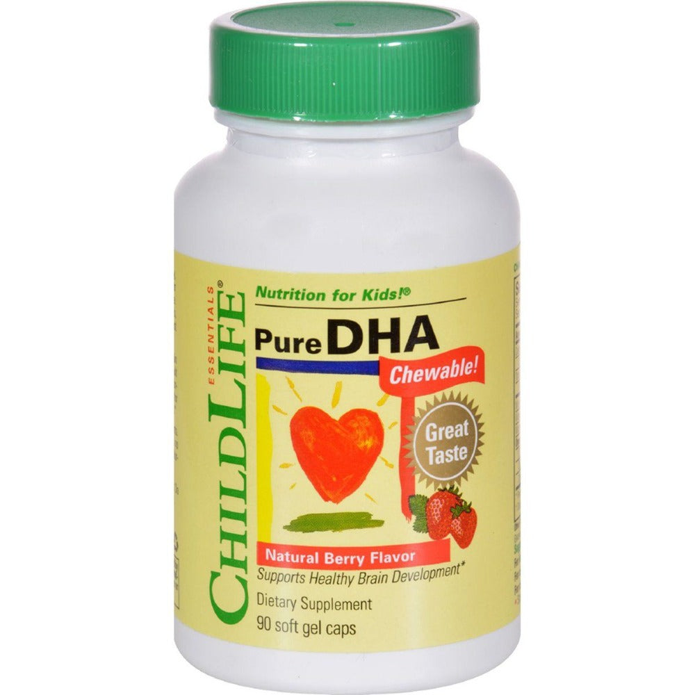 ChildLife Pure DHA 90 Softgels Omega Fatty Acids / EFAs ChildLife  (1059077718059)
