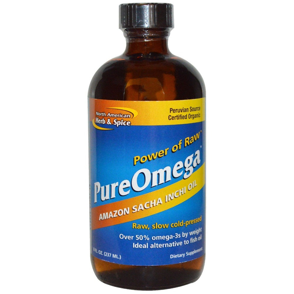 North American Herb & Spice Pure Omega Sacha Inchi Oil 8 Fl Oz North American Herb & Spice  (1058753347627)