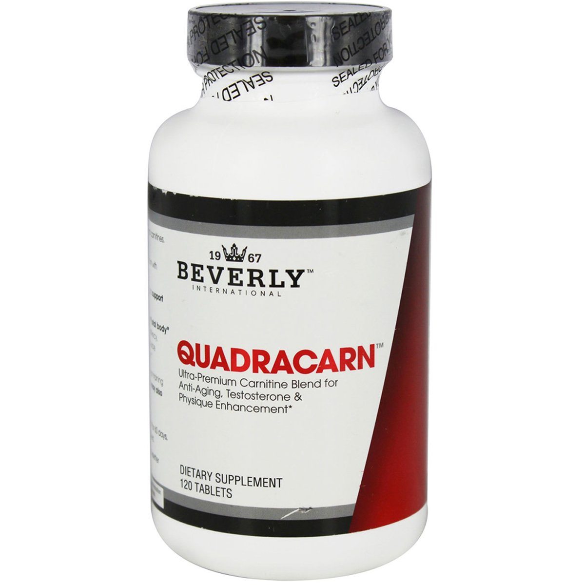 Beverly International QuadraCarn 120 Tabs Amino Acids Beverly International  (1058184298539)