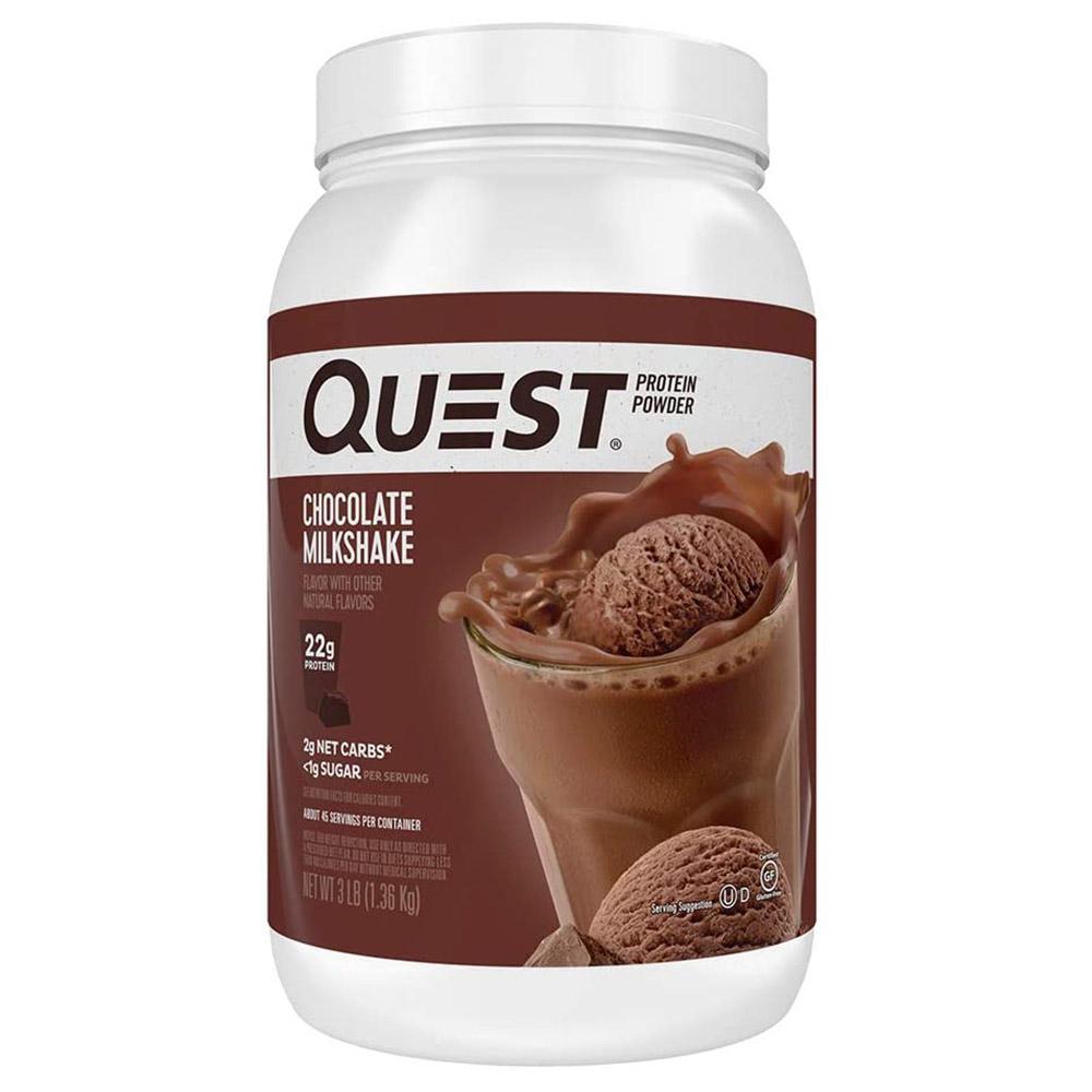 Quest Nutrition Quest Protein Powder 3lb | Protein Powder Protein Powders Quest Nutrition Chocolate Milkshake  (1712224010283)